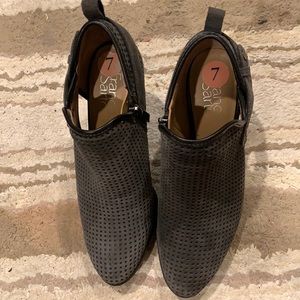 Grey booties